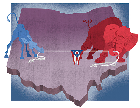 The bellwether state went to President Trump in 2016, but it went against the popular vote, which it's only done a few times before. The bellwether state went to President Trump in 2016, but it went against the popular vote, which it's only done a few times before.