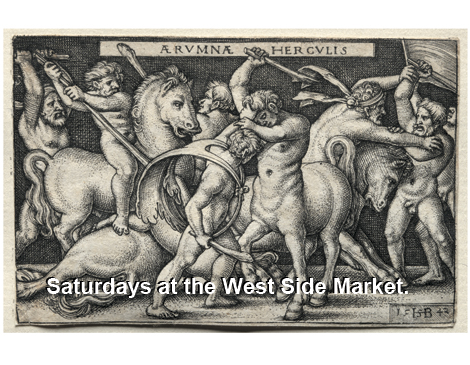 “The Labors of Hercules: Hercules Defeating the Centaurs,” Hans Sebald Beham, 16th century