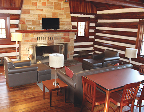 The secluded state park's Maple Syrup Cabin in Lucas is a getaway must. The secluded state park's Maple Syrup Cabin in Lucas is a getaway must.