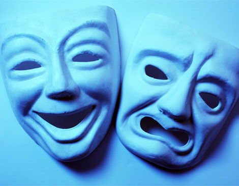 Theater masks