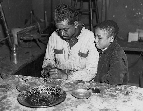 Settlement-Houses-Playhouse-Settlement_1937_Karamu House History African American Oldest Black Theater in Ohio United States Cleveland  Great Depression era