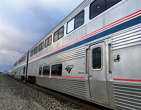 Amtrak Train - Christine Warner