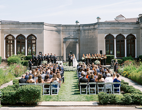 cleveland wedding venues hanna courtyard garden western reserve historic society