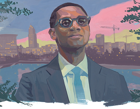 Mayor Justin Bibb by Jon Stich Mayor Justin Bibb by Jon Stich