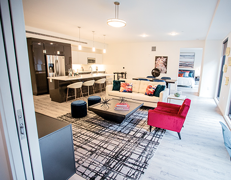 Downtown Cleveland Apartment Design Photo by Heather Linn Young Aesthetic Apartment Inspiration Interior Decorating
