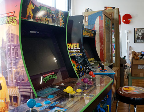 The Geek Peek - Arcade games