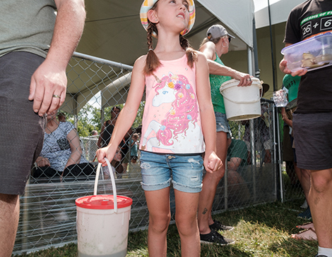 Valley City Hosts Annual Frog Jump Event, Matthew Chesney