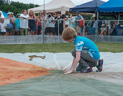 Valley City Hosts Annual Frog Jump Event, Matthew Chesney