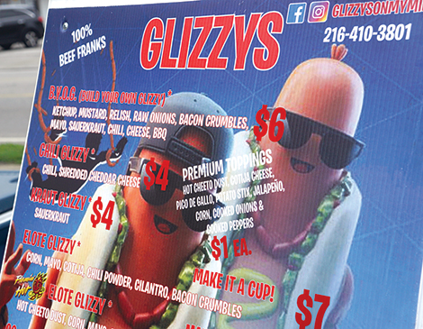 Glizzys Hot Dogs Cleveland