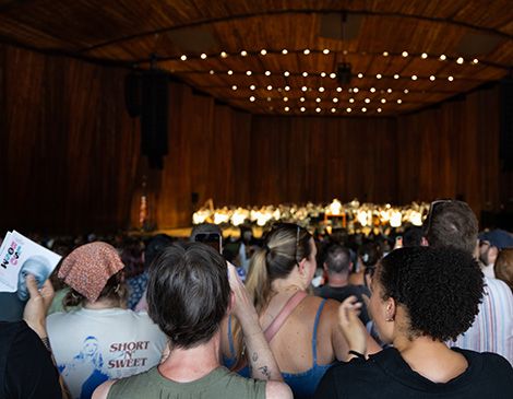 Crowd at Blossom Music Center's An Evening With Cynthia Erivo