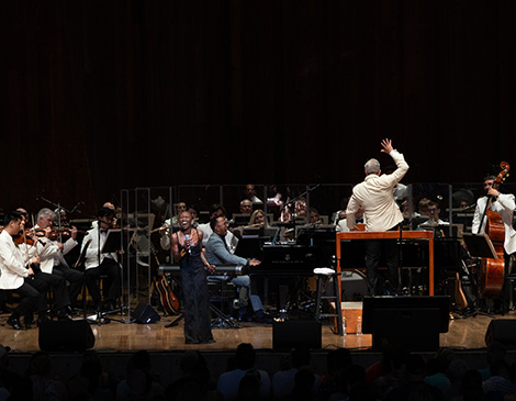 Cynthia Erivo, conductor Edwin Outwater and the Cleveland Orchestra