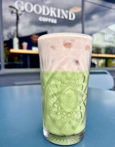 Goodkind Coffee Strawberry Fields Matcha