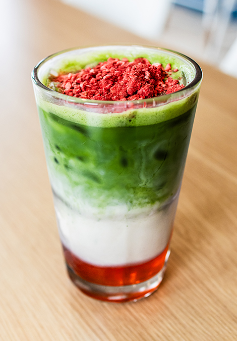 Ready Set Coffee Strawberry Matcha, Severn Sanders