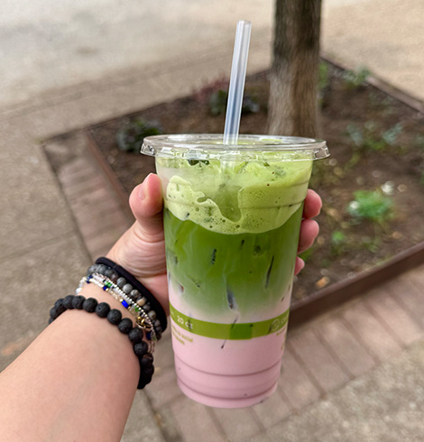Verbena Free Spirited Strawberries and Cream Matcha, Julia Lombardo