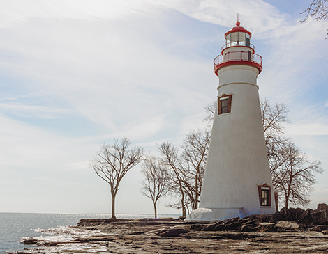 The Marblehead Lighthouse in Ohio The Marblehead Lighthouse in Ohio