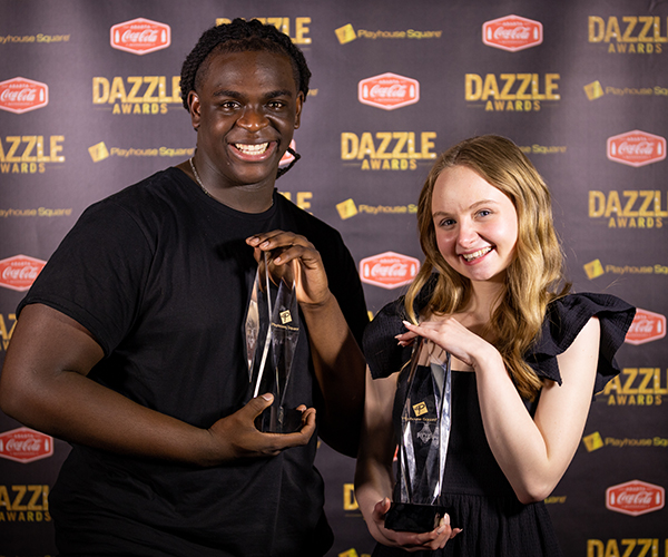 Best Actor and Actress of the 2023 Dazzle Awards from Playhouse Square