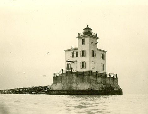 Fairport West Breakwater Lighthouse, Courtesy Sheila Consul