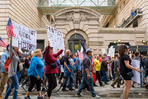 No Kings Protest Cleveland 2025