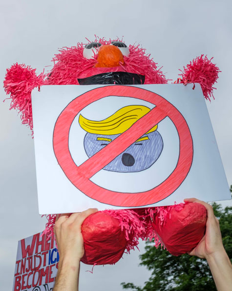 No Kings Protest Cleveland 2025