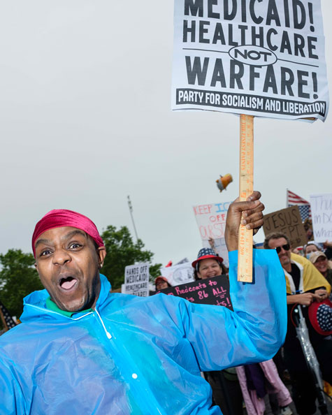 No Kings Protest Cleveland 2025