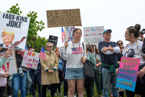 No Kings Protest Cleveland 2025