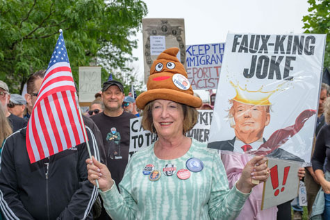 No Kings Protest Cleveland 2025