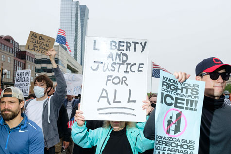 No Kings Protest Cleveland 2025