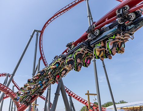 Siren's Curse Cedar Point Cleveland Sandusky Ohio Summer Thrill