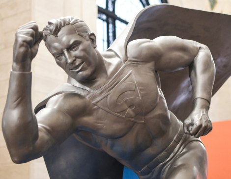 Superman Statue Cleveland Public Library Superman Statue Cleveland Public Library