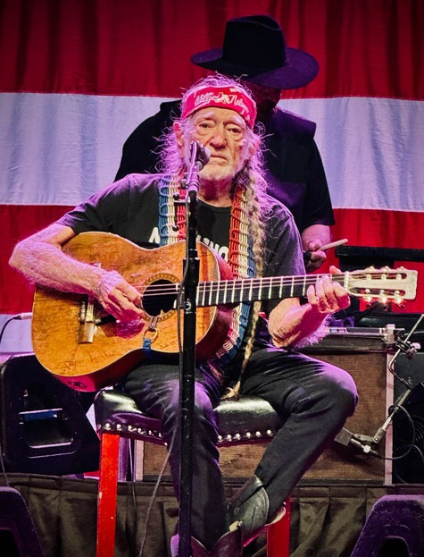 Willie Nelson in Cleveland 2025, Outlaw Music Festival, Blossom Music Center