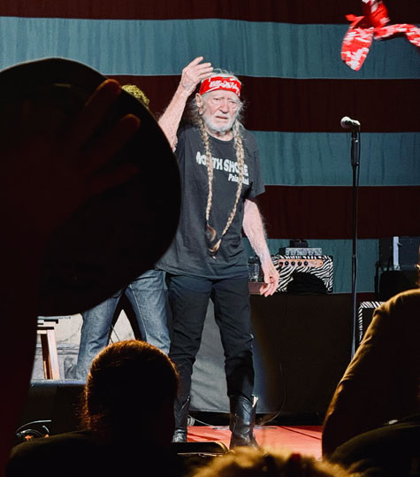 Willie Nelson in Cleveland 2025, Outlaw Music Festival, Blossom Music Center