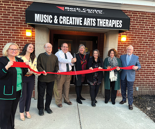Ribbon cutting at Beck Center for the Arts