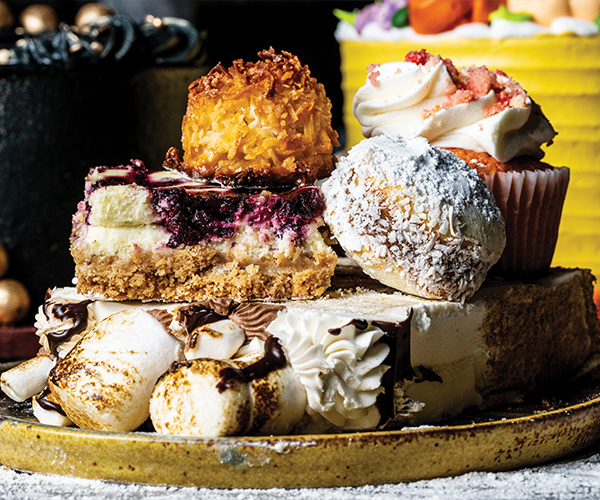 Lakewood bakery treats on a plate