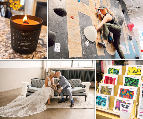 Businesses located inside the Screw Factory