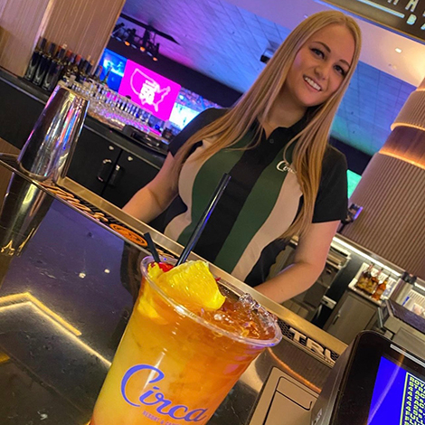 Lindsay Palumbo Cleveland Flair Bartender Vegas