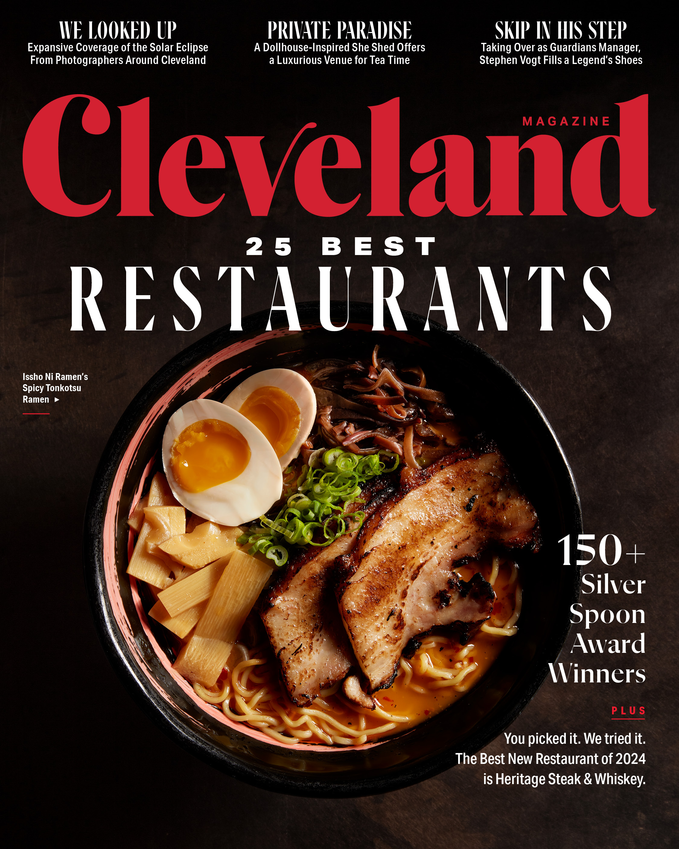 May 2024 Cover of Cleveland Magazine, Best Restaurants, KP Photo May 2024 Cover of Cleveland Magazine, Best Restaurants, KP Photo