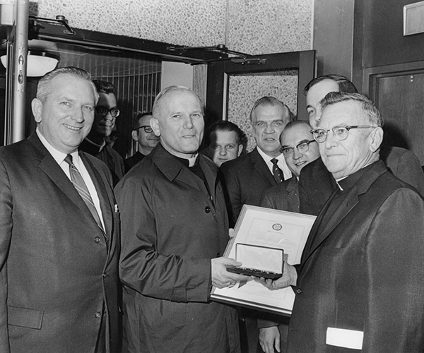 1969: FUTURE POPE JOHN PAUL II VISITS CLEVELAND
