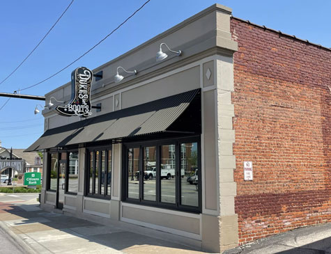 former Dukes and Boots space and soon to be Tony's Burger Shop
