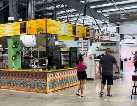 Market 42 Brunswick shopping food vendors development Cleveland NEO
