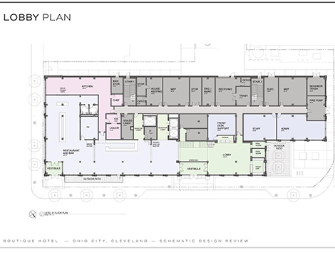 Ohio City hotel plan construction