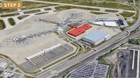 Step 2 of improvements to Cleveland Hopkins International Airport