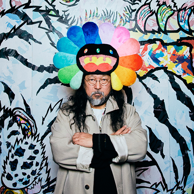 Takashi Murakami, Stepping on the Tail of a Rainbow, Cleveland, Ohio, 2025