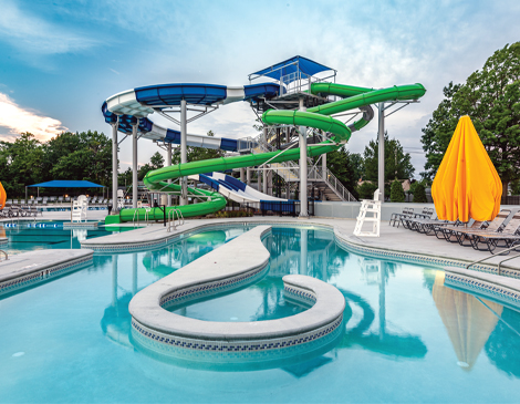 470x365-Article-1 Water slides at Mayfield Heights Aquatic Center