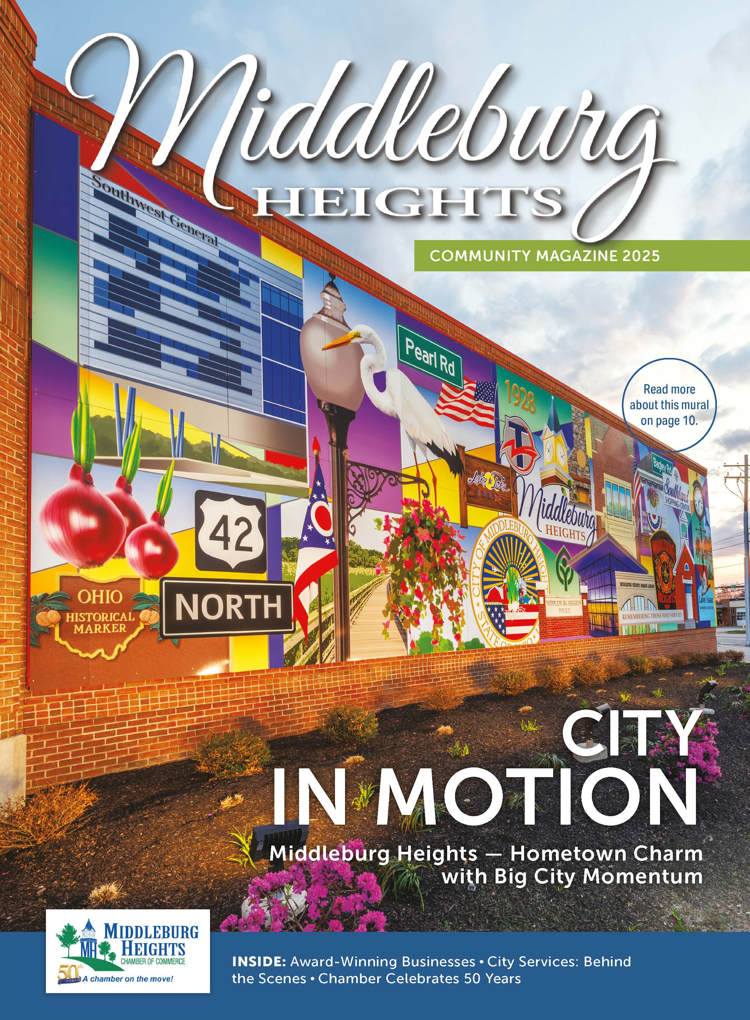 2025 magazine cover of mural