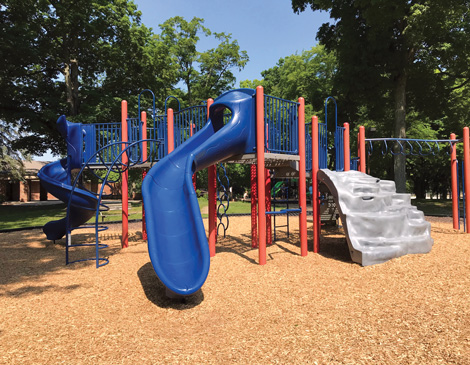 7-blue-red-playground-article A blue and red playground