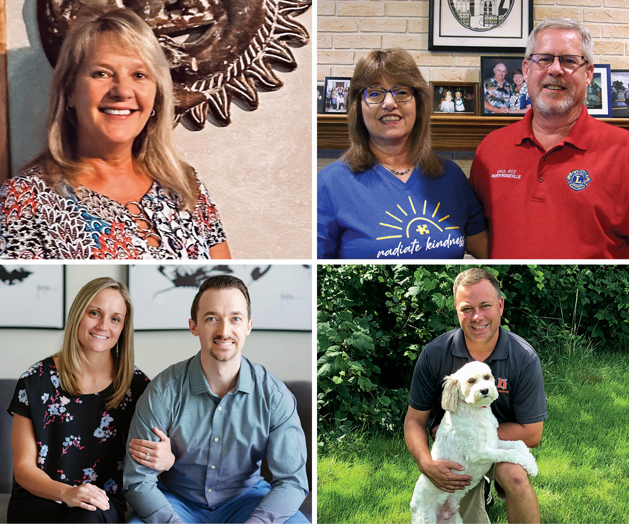 A collage of the "Faces of North Ridgeville" of 2024