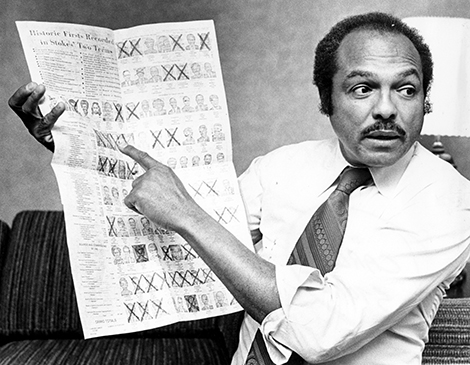 Carl B. Stokes Clevelands First Black Mayor of Any Major American City Black History Historical figures Served in all three branches of government veteran WWII Carl B. Stokes Clevelands First Black Mayor of Any Major American City Black History Historical figures Served in all three branches of government veteran WWII