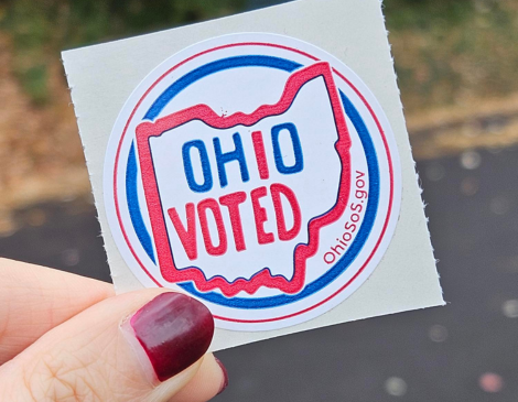 Voting Sticker Ohio Voting Sticker Ohio