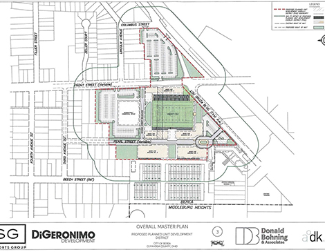 Berea Browns District site plan