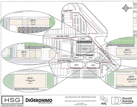 District 46 site plan for Browns in Berea